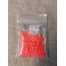 Silikon Beads GLOW 3.5x5 мм 50 pcs., RED or Whait