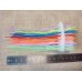 GLOW silicone thread assorted, 1x0.5x137mm, total length 11 m.