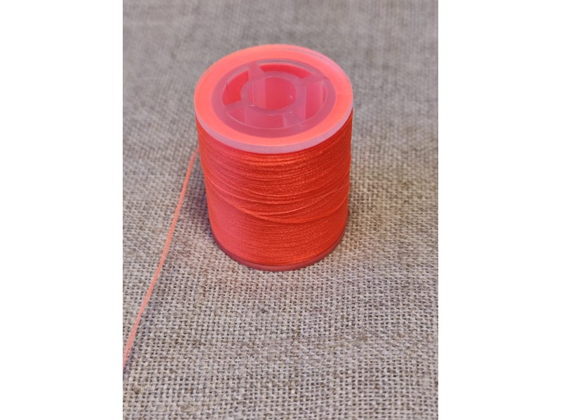 Mounting UV thin Orange polyester thread 150D