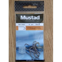 Mustad 34007 #2  Stainless Steel